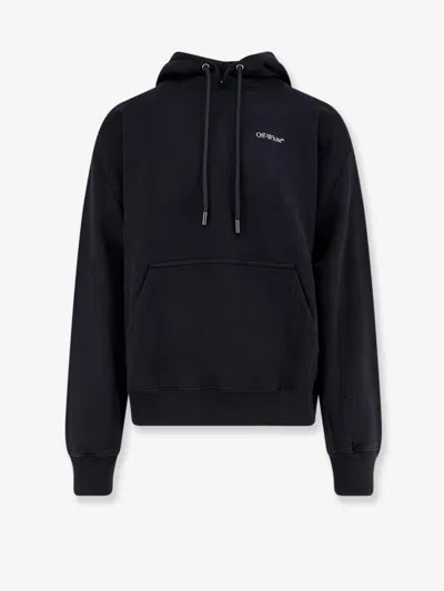 Off-white Cotton Sweatshirt In Black