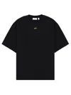 Off-white Men Black 3d Arrow Spray T-shirt, S Luxury T-shirts For Men Darveys In Black