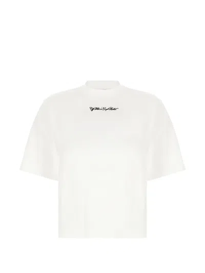 Off-white Cotton T-shirt In White