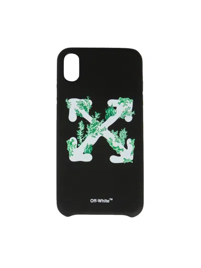 Off-white Cover Iphone Xs Max In Black
