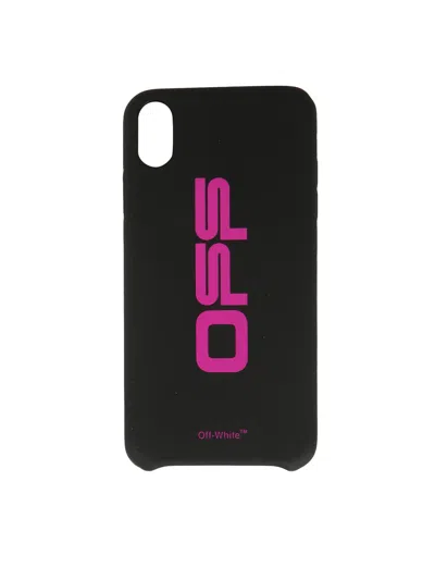 Off-white Cover Iphone Xs Max In Black