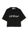 Off-white Crew Neck T-shirt In Black