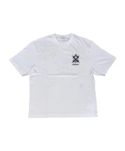 Off-white Crew Neck T-shirt In White