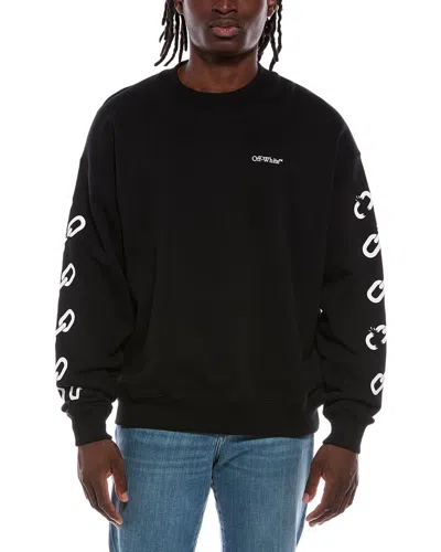 Off-white Crewneck Sweatshirt In Black