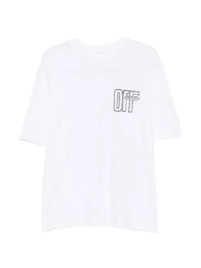 Off-white Crew-neck T-shirt In White