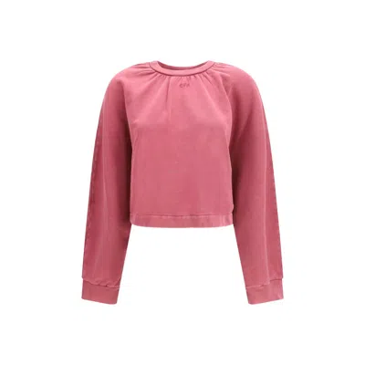 Off-white Off Stamp Balloon Crewneck Sweatshirt In Multi