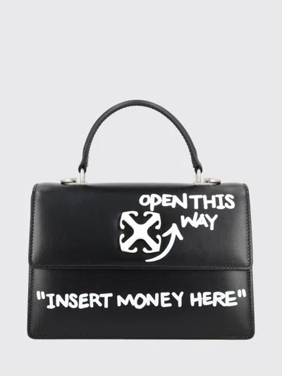 Off-white Crossbody Bag Woman In Black