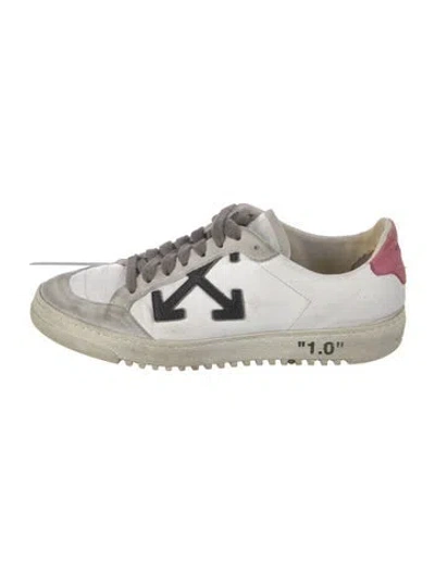 Pre-owned Off-white Cup Sole 1.0 Sneakers In White