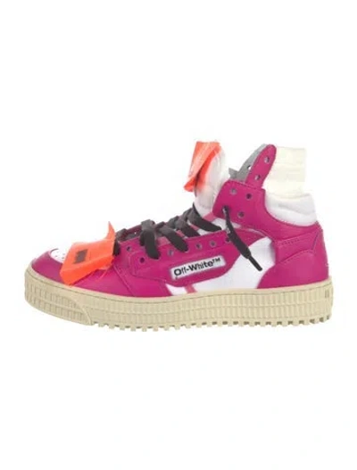 Pre-owned Off-white Cup Sole 3.0 Athletic Sneakers In Purple