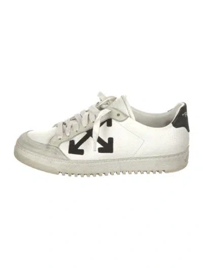 Pre-owned Off-white Cup Sole Athletic Sneakers In White
