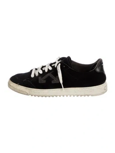 Pre-owned Off-white Cup Sole Sneakers In Black