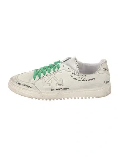 Pre-owned Off-white Cup Sole Sneakers In Neutrals