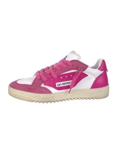 Pre-owned Off-white Cup Sole Sneakers In Pink