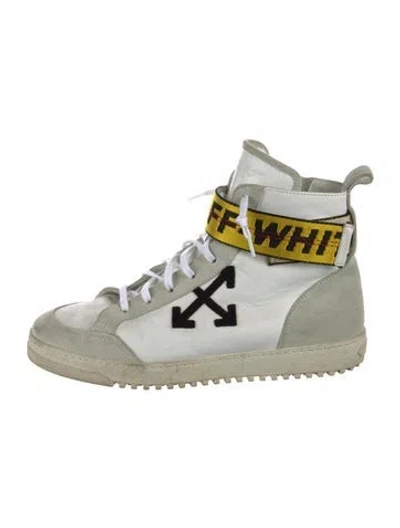Pre-owned Off-white Cup Sole Sneakers In White