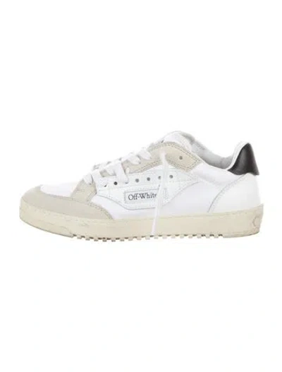 Pre-owned Off-white Cup Sole Sneakers In White