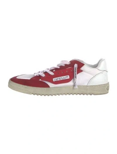 Pre-owned Off-white Cup Sole Sneakers In White