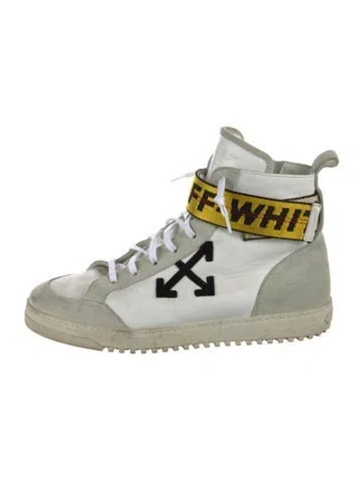 Pre-owned Off-white Cup Sole Sneakers In White