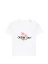 Off-white Daisy-print T-shirt In White