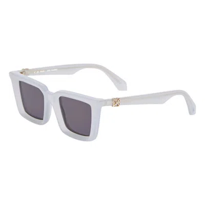 Off-white Dalton Grey Square Unisex Sunglasses Oeri13u 0907 49 In ["grey","black"]