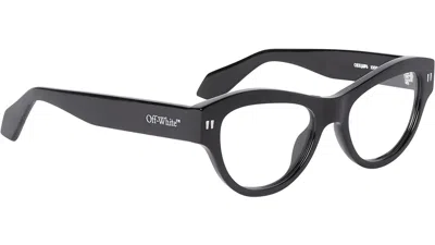 Off-white Demo Cat Eye Unisex Eyeglasses Oerj076 1000 51 In Gray