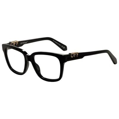 Off-white Demo Sport Unisex Eyeglasses Oerj07c 1000 53 In Black