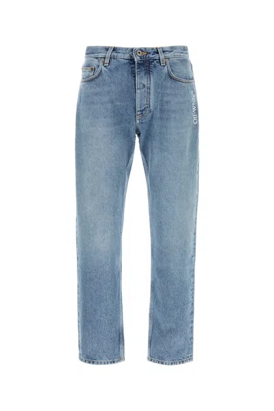 OFF-WHITE JEANS IN DENIM  UOMO