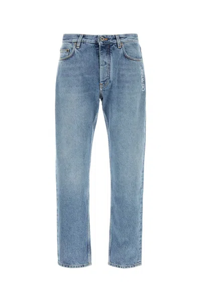 Off-white Denim Jeans In Blue