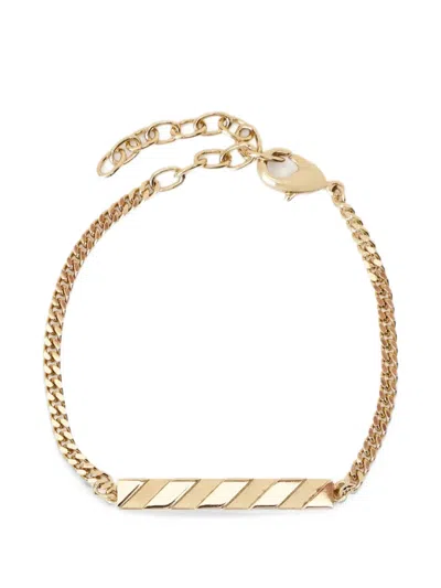 Off-white Diag Bracelet In Gold