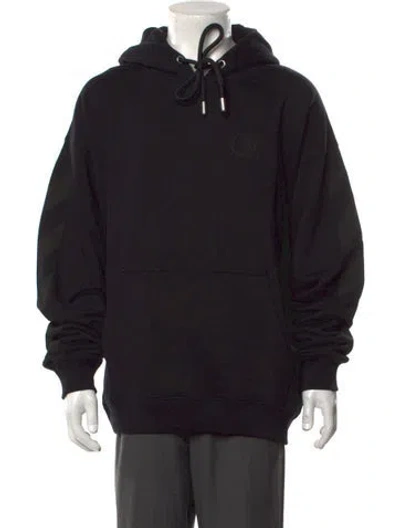 Pre-owned Off-white Diag Skate Hoodie Graphic Print Hoodie W/ Tags In Black