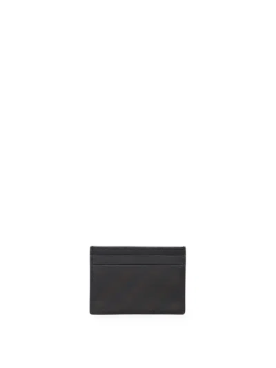 Off-white Diagonal Card Case In Black