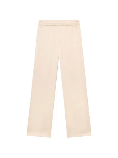 Off-white Diagonals Lace Satin Track Pants In Multi
