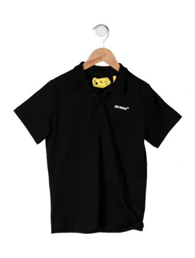 Pre-owned Off-white Kids' Diagonals T-shirt In Black