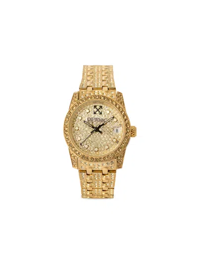 Off-white Discreet Watch In Gold