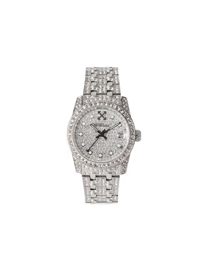 Off-white Discreet Watch In Silver