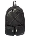 Off-white Dome Double Pocket Backpack In Black