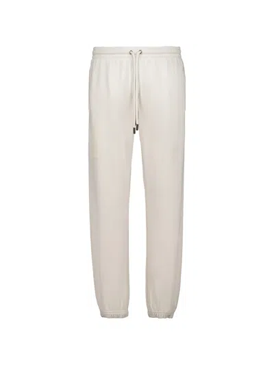 Off-white Double Arrow Cuffed Trousers In White