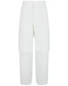 Off-white Double Layer Carpenter Pants In Gray