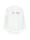 Off-white Double-layer Shirt Shirt In White