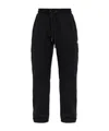 Off-white Drawstring Athletic Pants In Black