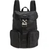 Off-white Drawstring Backpack In Black