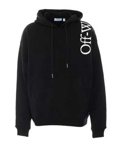 Off-white Drawstring Hooded Sweatshirt In Multi