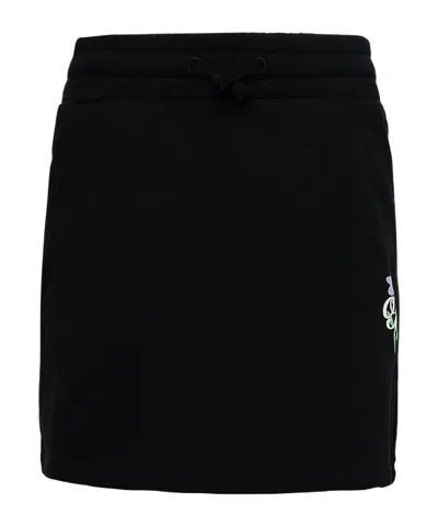 Off-white Drawstring Skirt In Black