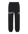 Off-white Drawstring Sweatpants In Black