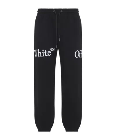 Off-white Drawstring Sweatpants In Black