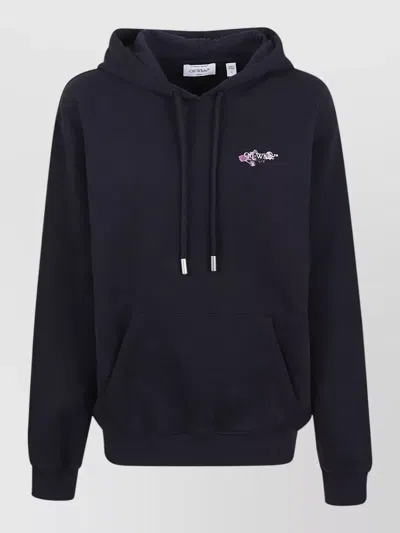 Off-white Dripped Arrow Regular Fit Hooded Top