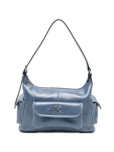 Off-white Dumbo.b Shoulder Bag In Blue