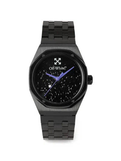 Off-white 더스트 애로우 베젤 30mm 시계 In Black