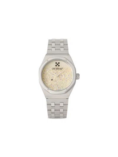 Off-white Dust Watch In Silver