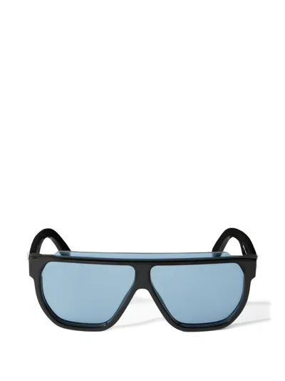 Off-white Earth Geometric-frame Sunglasses