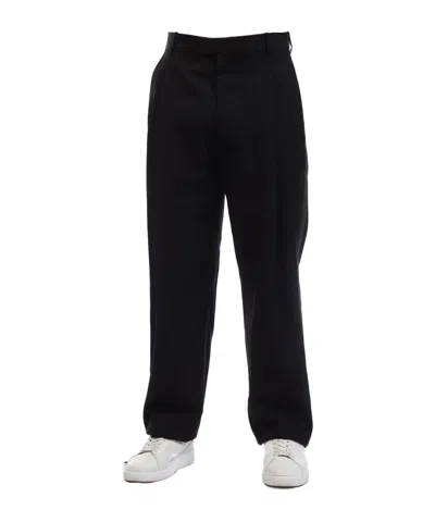 Off-white Embroidered Tailor Pants In Animal Print